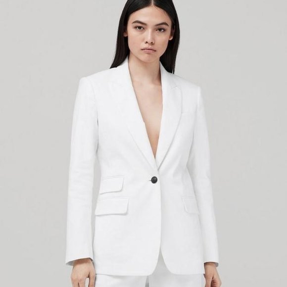 RAG & BONE Foster Linen Blazer NWT - Picture 6 of 7